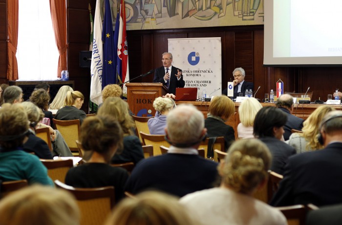 Joe Behan presenting at an International ADR Conference in Zagreb Nov 2015